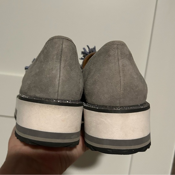 Johnston & Murphy Gray Gracelyn tassel Loafer Size - Picture 7 of 10